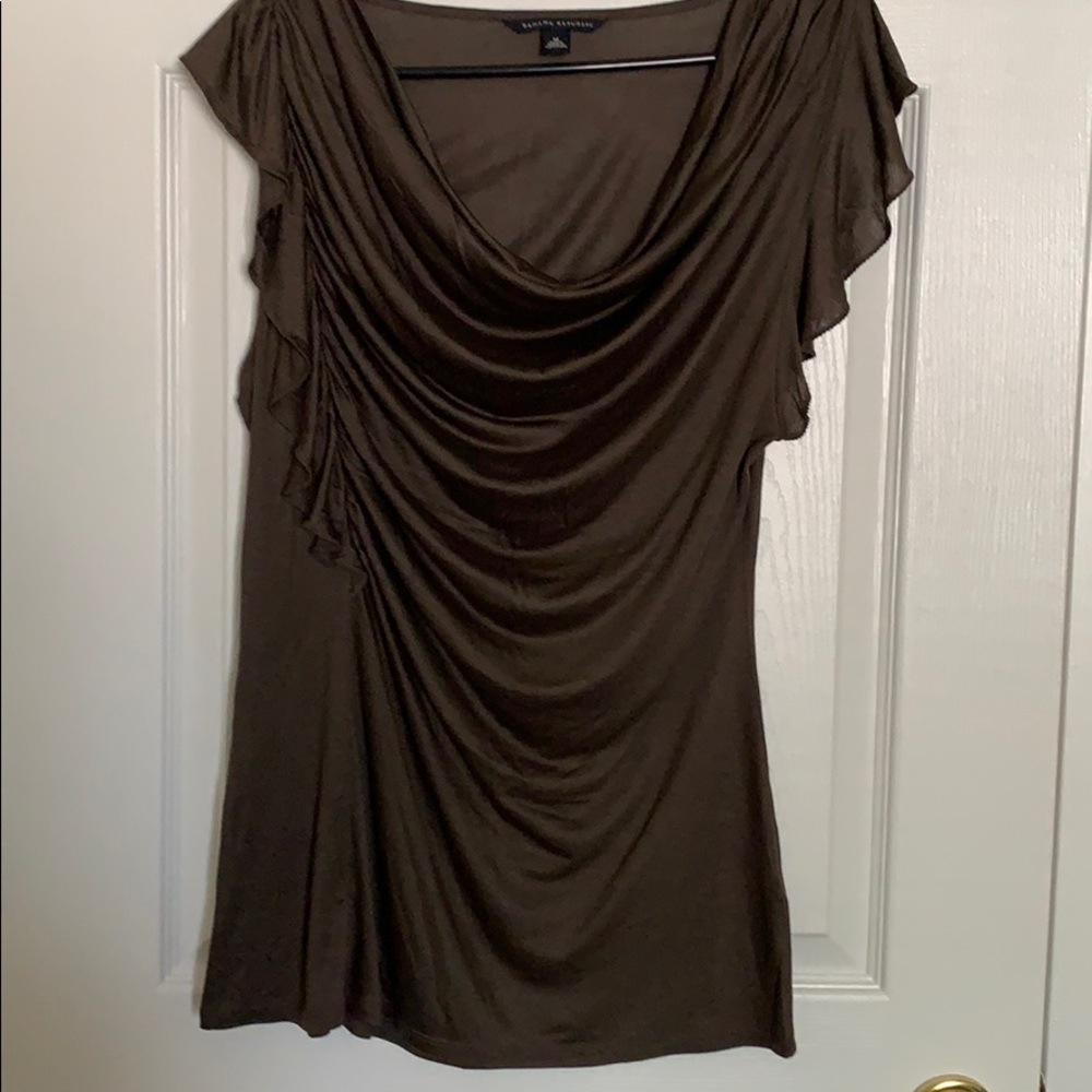 Banana Republic ruffle top